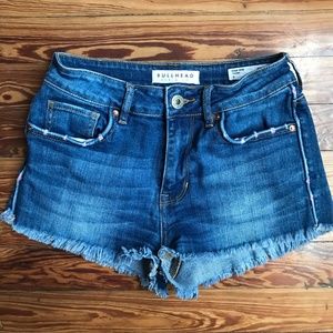 Bullhead Denim High Rise Shorts